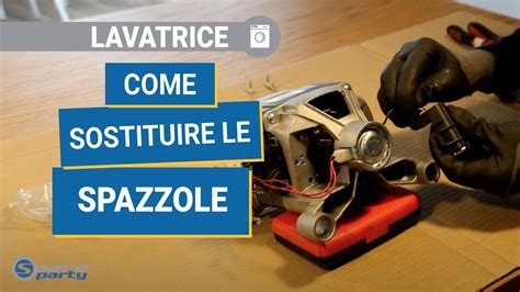 sostituire le spazzole motore lavatrice (tutorial) 